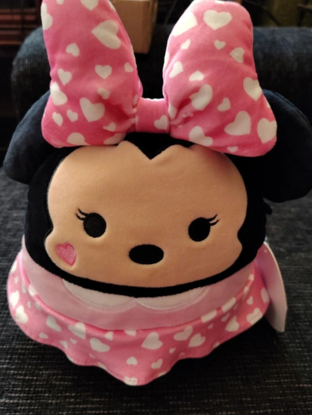 Minnie Mouse Pink Heart Squishmallow Plush